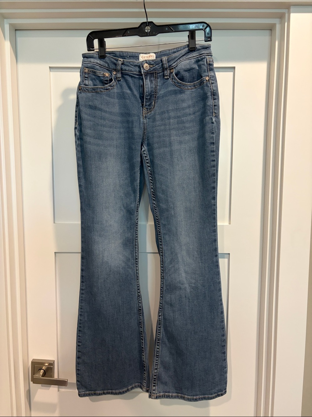 Shyanne Medium Blue Flare Jeans